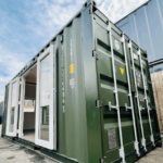 20x8 ft shipping container conversion