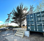 20x8 ft shipping container conversion