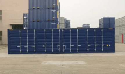 40ft full side access container high cube