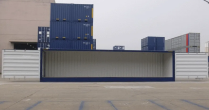 40ft full side access container high cube