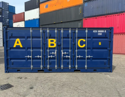 20ft open side drip pan container